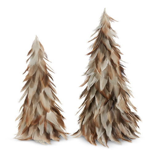 Beige Feather Trees