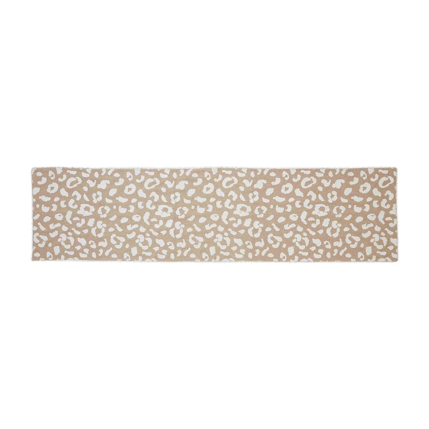 Leopard Pom Table Runner