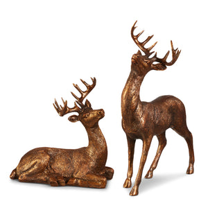 Copper Resin Deer