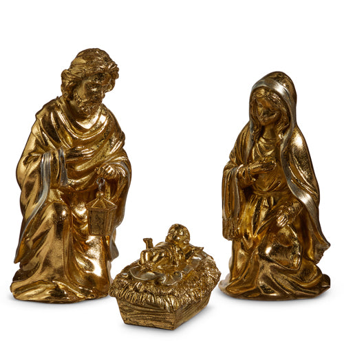 Gilded Holy Family - Set of Three