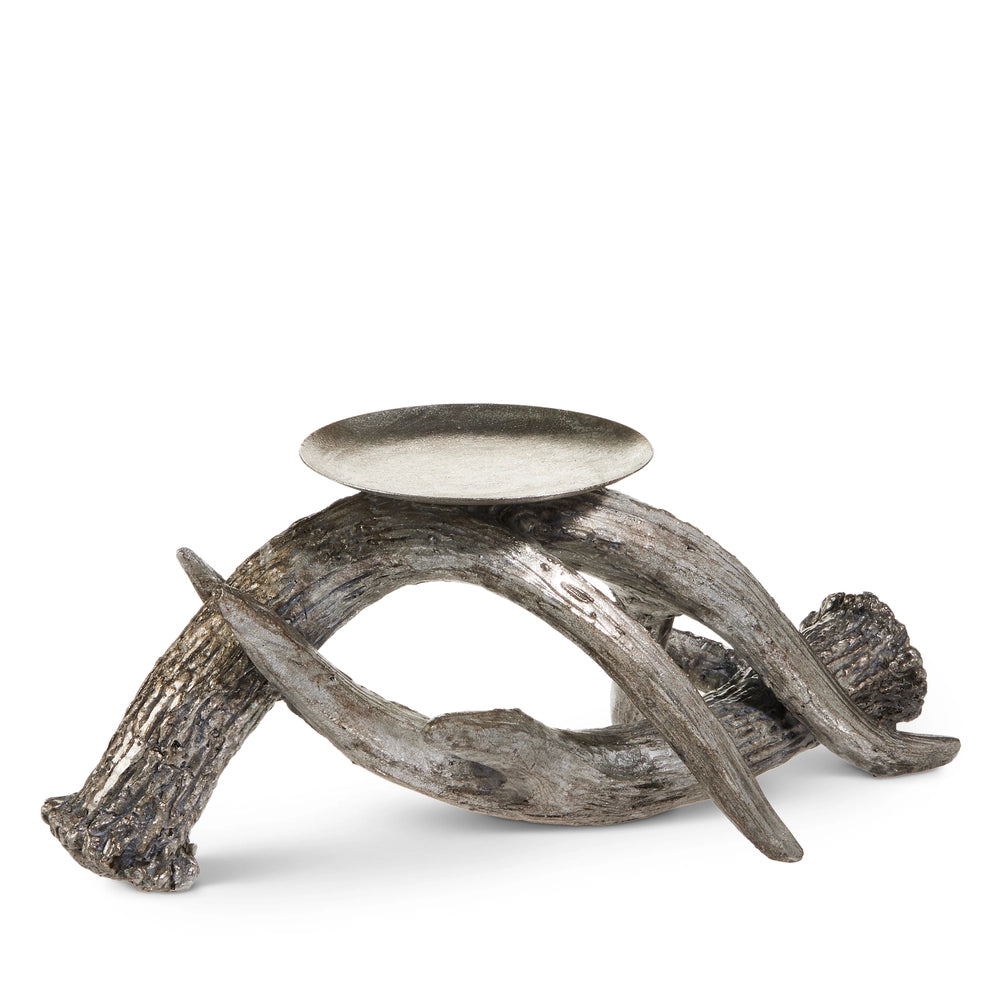 Antler Pillar Candle Holder
