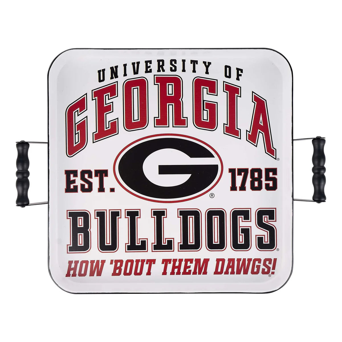Georgia Retro Enamel Tray