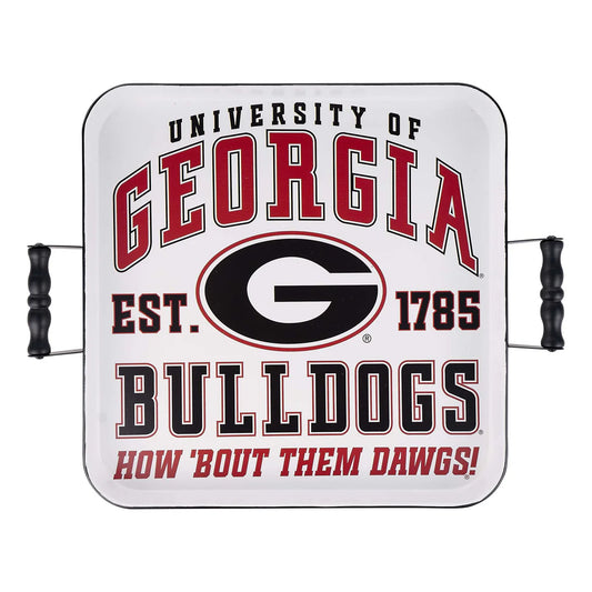 Georgia Retro Enamel Tray