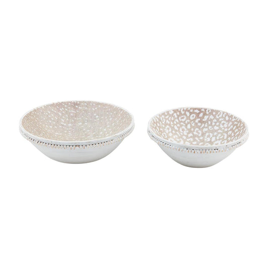 Animal Print Enamel Bowls