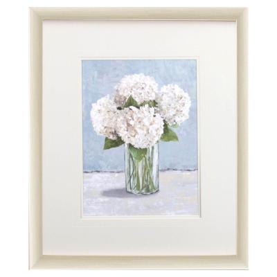 Hydrangeas In Vase Framed Art