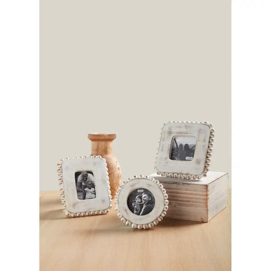 BEADED PICTURE FRAME - 3 STYLES