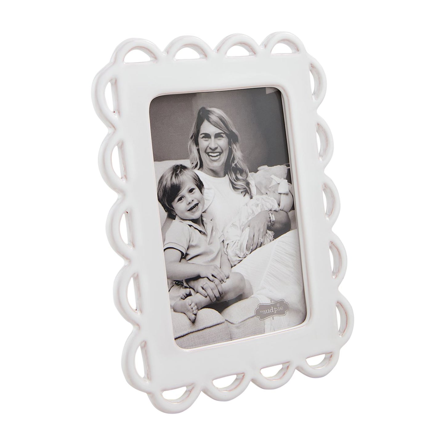 Ceramic Scalloped Edged Frames