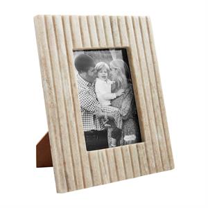 Beige Stripe Marble Frame