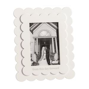 This Day Forward Scallop Frame
