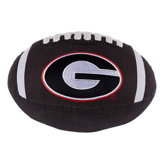 Georgia Football Shaped Pillow