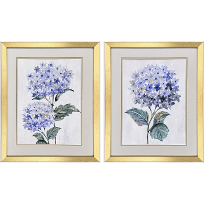 Pretty In Purple Framed Art - Set of 2