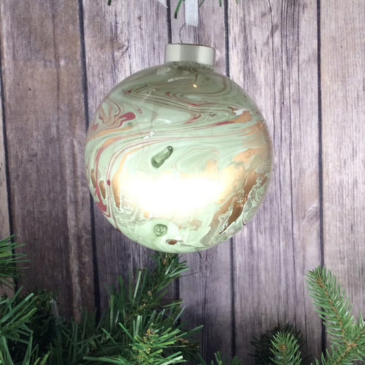Glass Marble Ornament