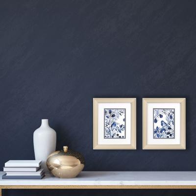 Indigo Songbird Framed Art - Set of TWO