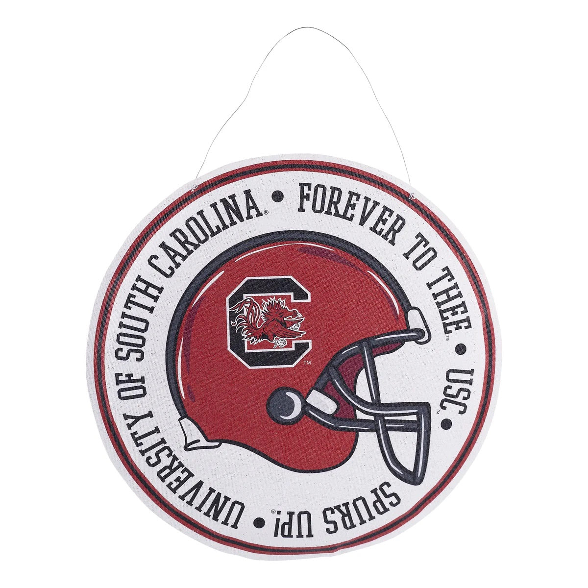 College Football Helmet, Reversible Wreath Burlee