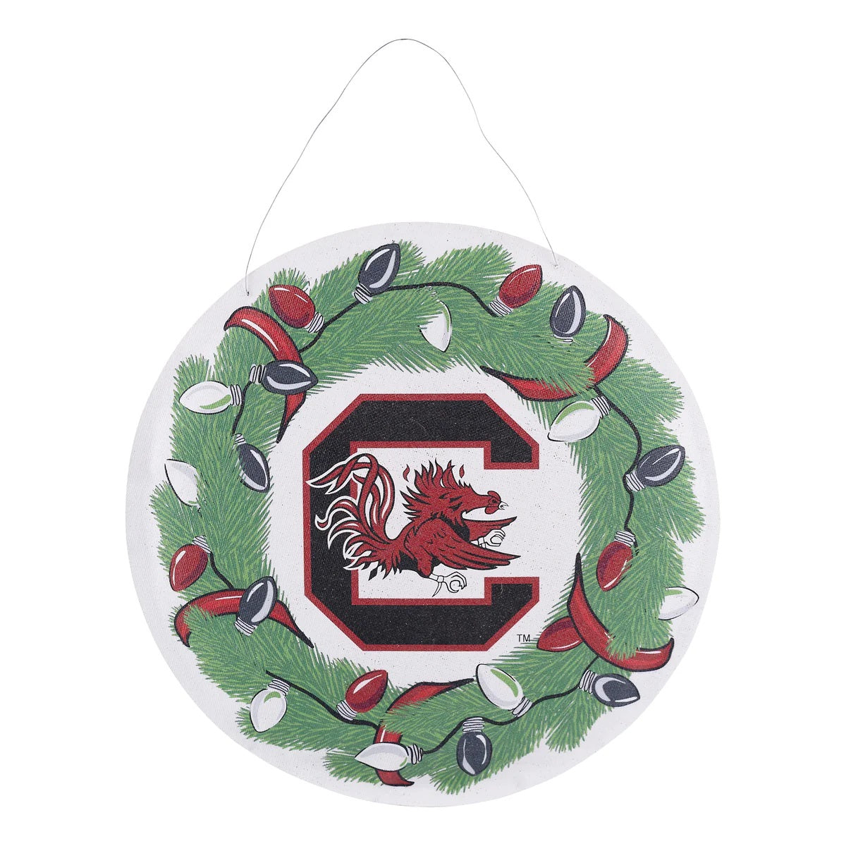 College Football Helmet, Reversible Wreath Burlee