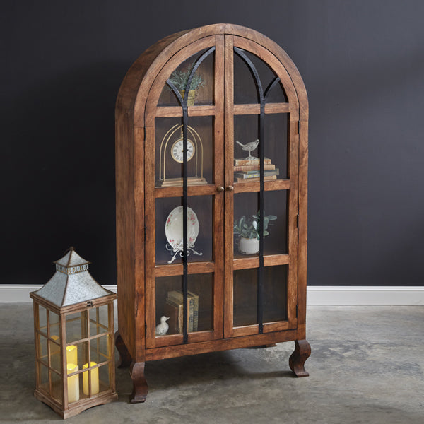 Arched Vanderbury Display Cabinet