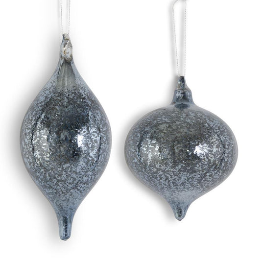 Glass Onion & Finial Ornaments