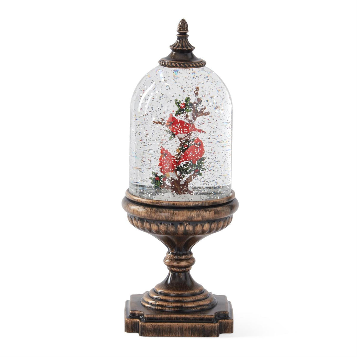 Cardinal Snow Globe