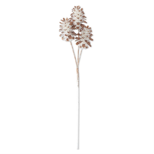 Copper with White Pinecone Stem