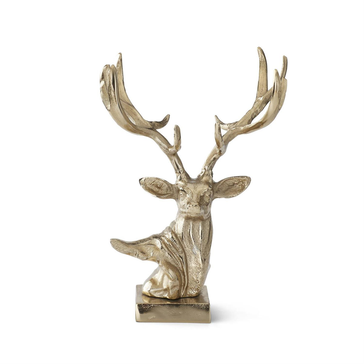 Deer Bust on Square Base