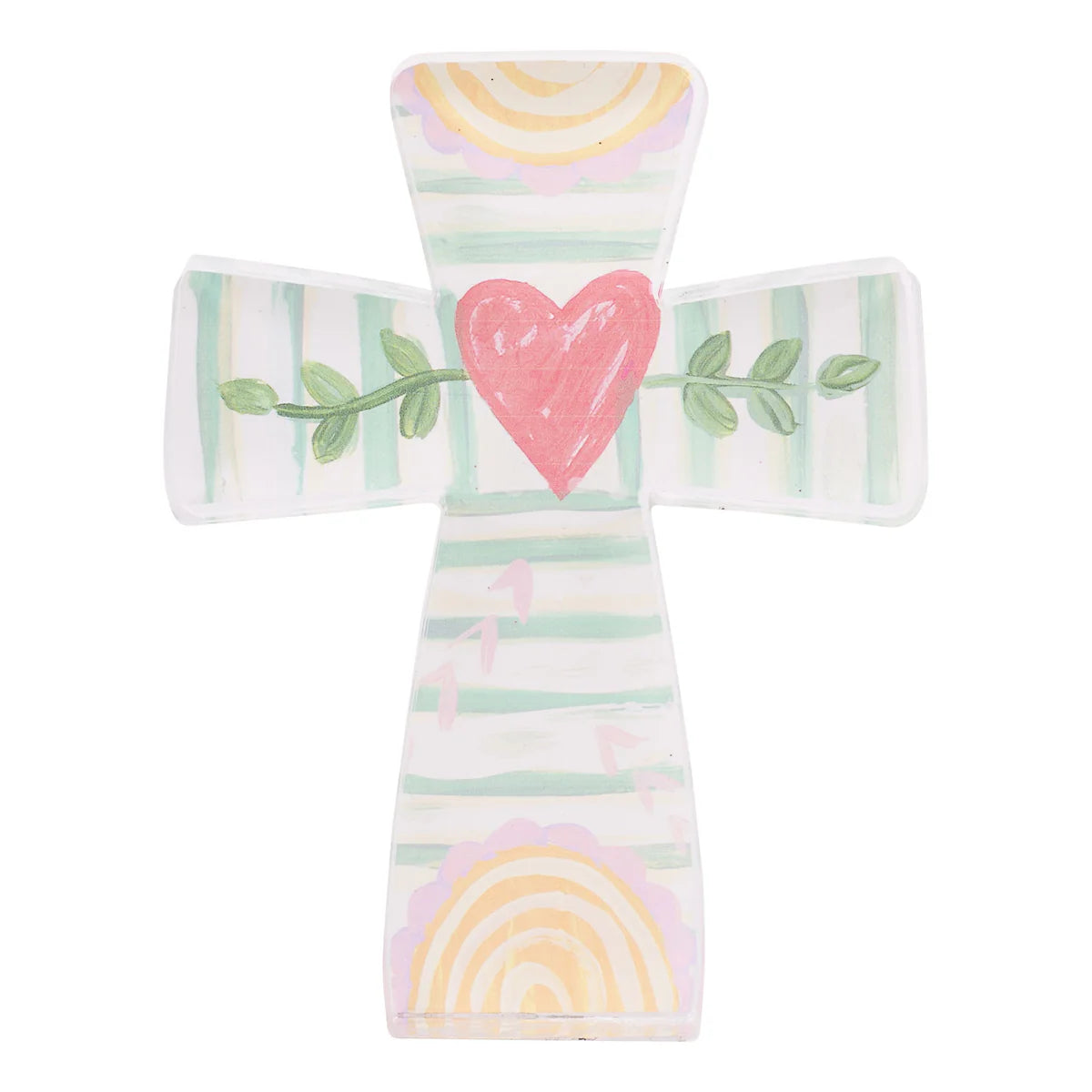 Heart Acrylic Cross