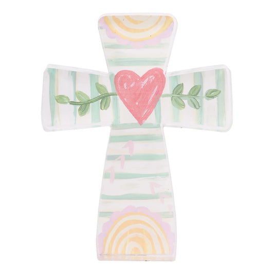 Heart Acrylic Cross