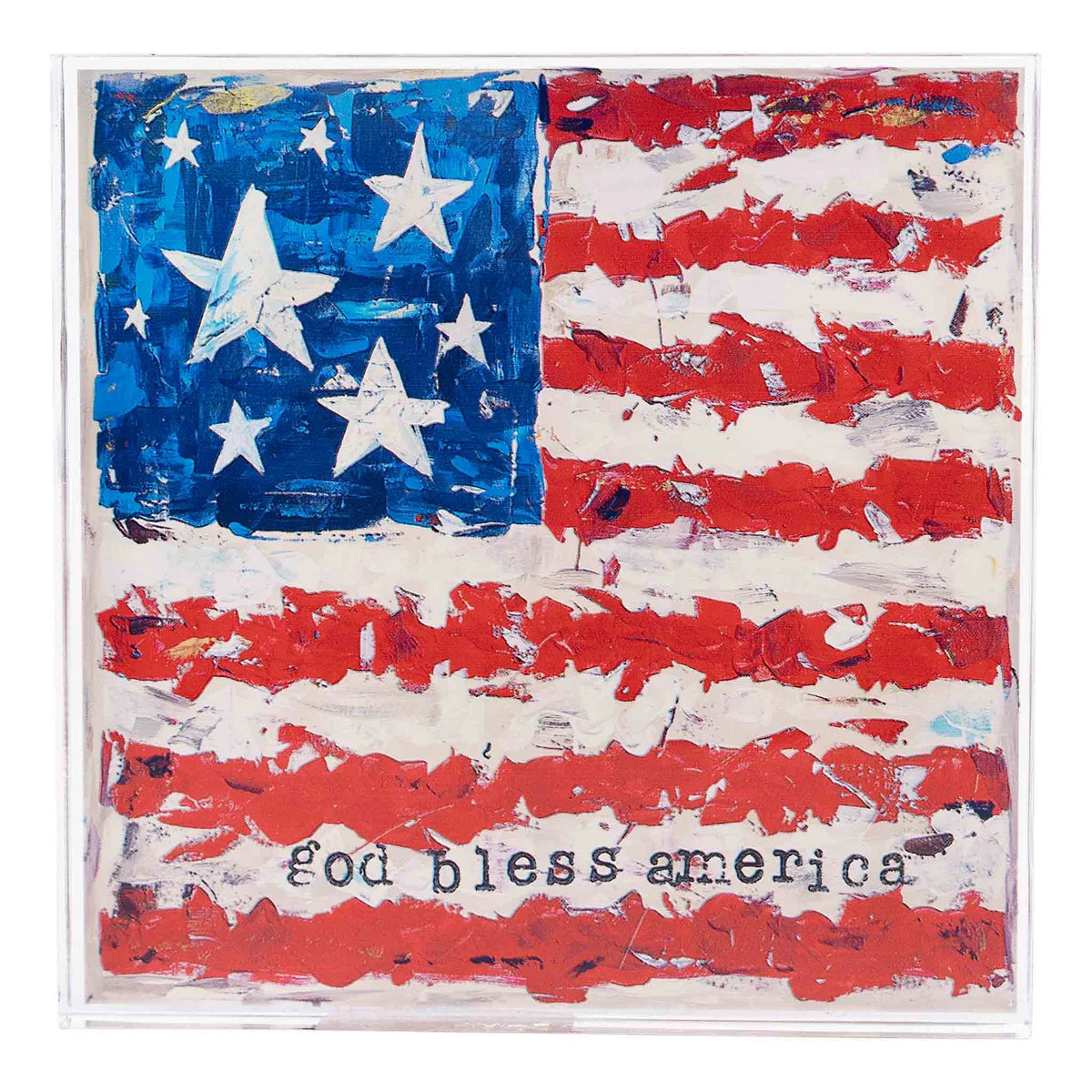 Flags, Stars and Strips Acrylic Stand