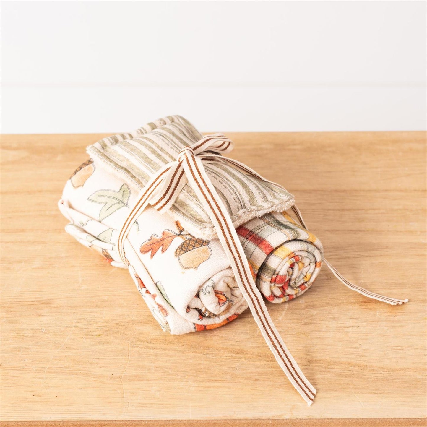 Towel and Sponge Bundle - Fall (Set Of 3)