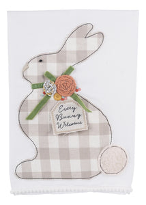 "Every Bunny Welcome" Tea Towel