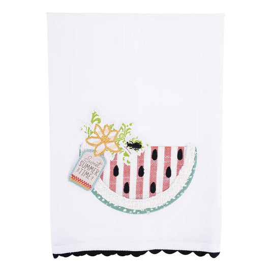 Sweet Summertime Watermelon Tea Towel