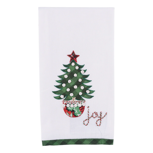 Joy Christmas Tea Towel