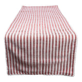 Red and White Striped Table Runner