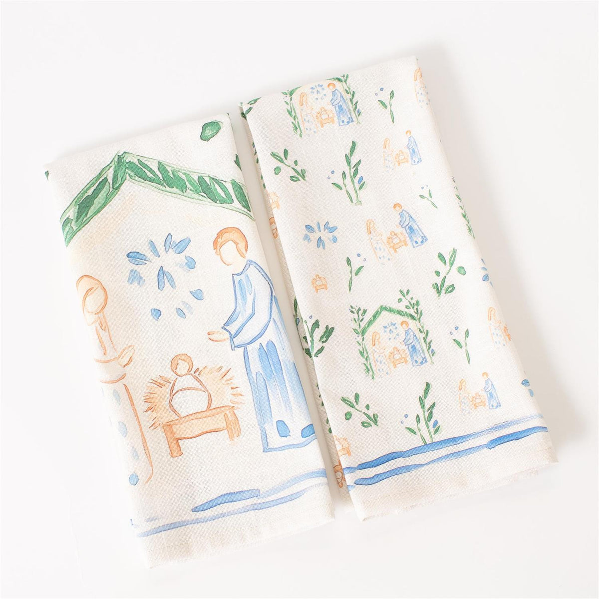 Tea Towels - Simple Grace Nativity (Set of 2)