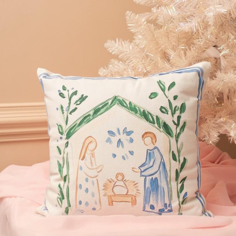 Pillow - Simple Grace Nativity