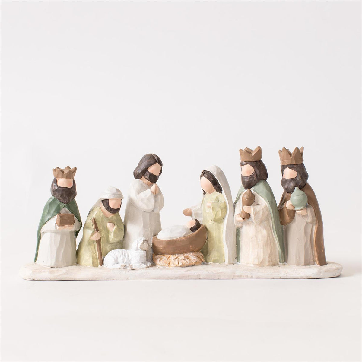 Pure and Simple Nativity Scene