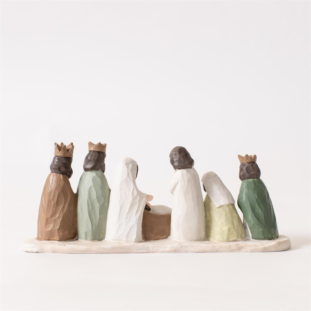 Pure and Simple Nativity Scene
