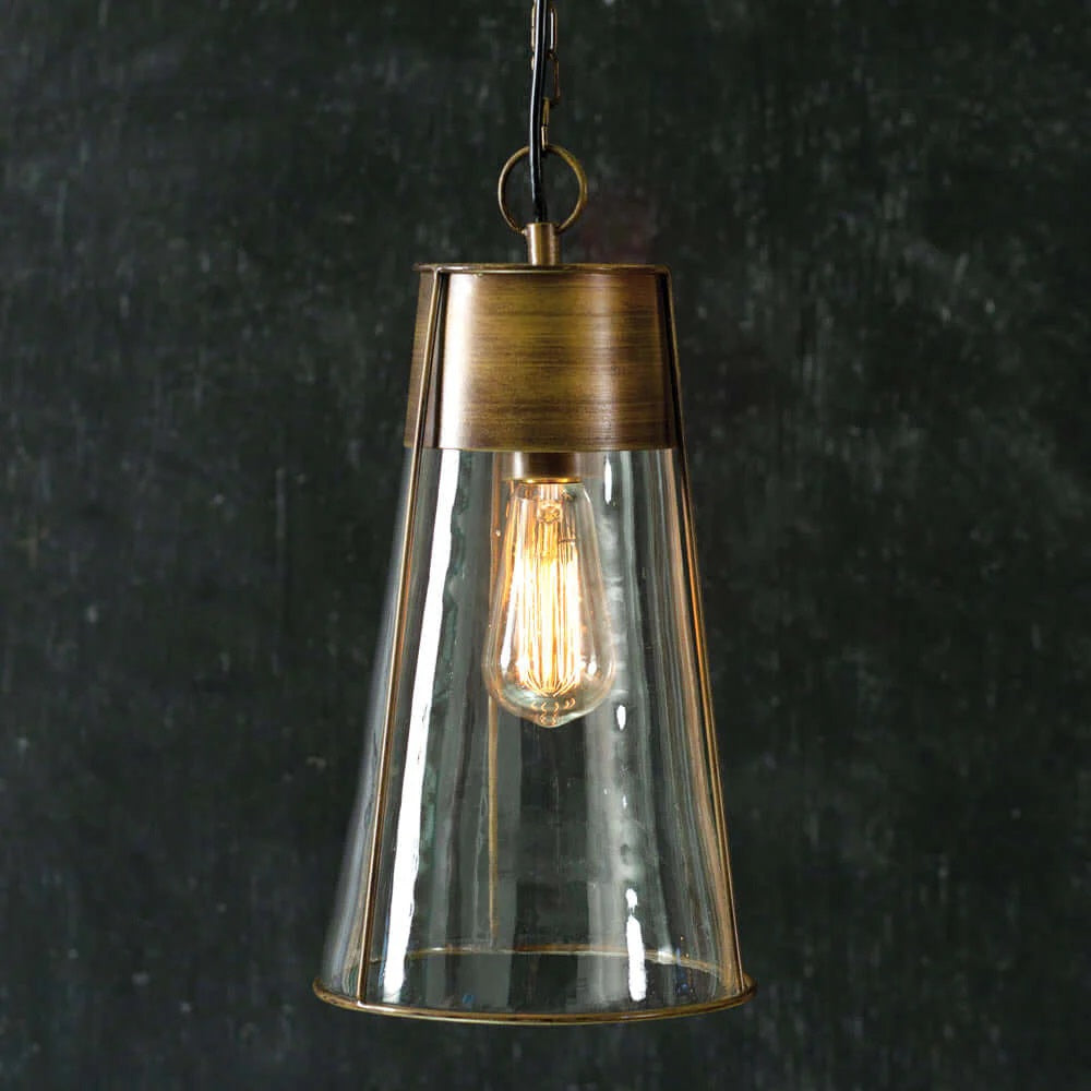 Ernest Vintage Inspired Cone Lamp