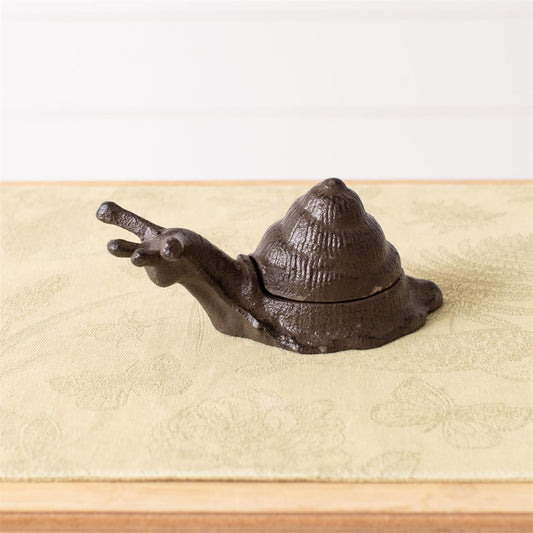 Cast Iron Garden Snail Key Holder