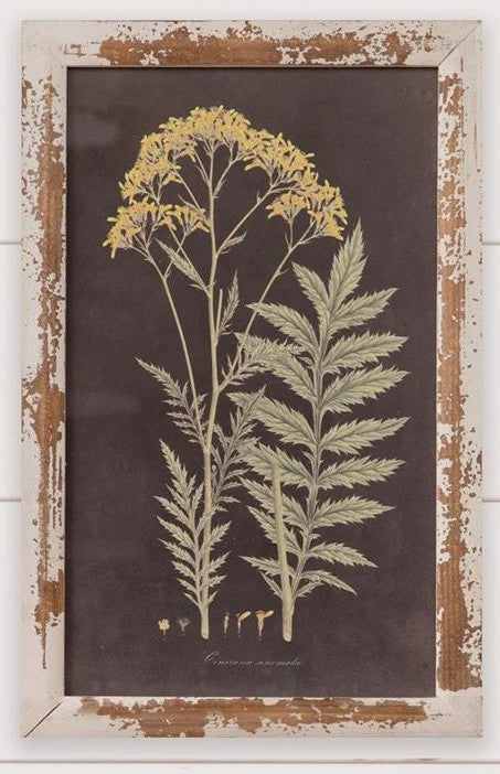 Yellow Flowers Framed Print
