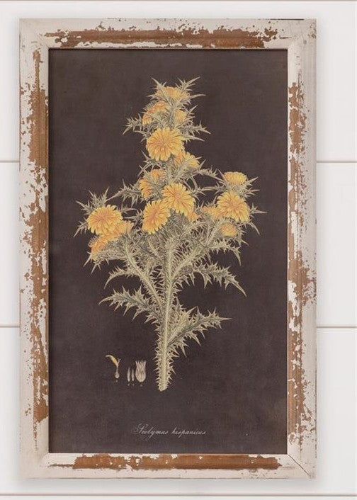 Yellow Flowers Framed Print