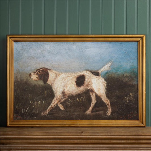 Vintage English Setter Framed Print