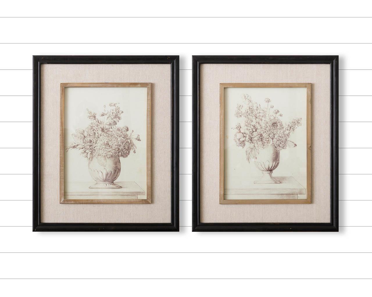 Flower Vase Framed Print