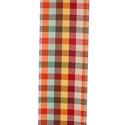 Tonal Twill Plaid Ribbon - 2.5" x 10yds