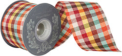 Tonal Twill Plaid Ribbon - 2.5" x 10yds