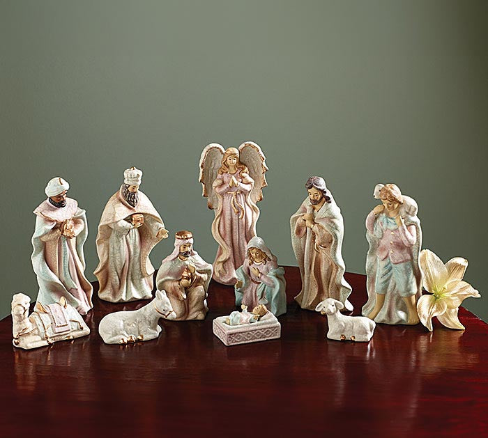 Victorian 11 Piece Nativity