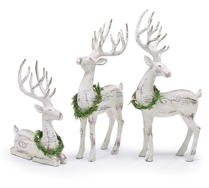Whitewashed Deer - Choice of Three