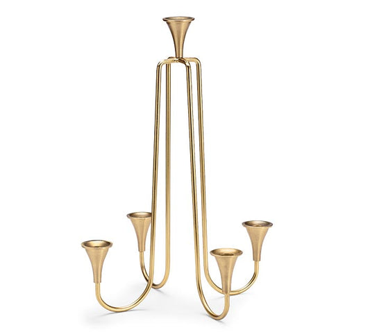 Gold Taper Candleholder