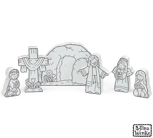 Children's Color Me Easter Story Set