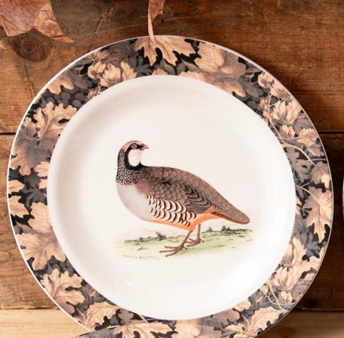 Vintage Quail Plates