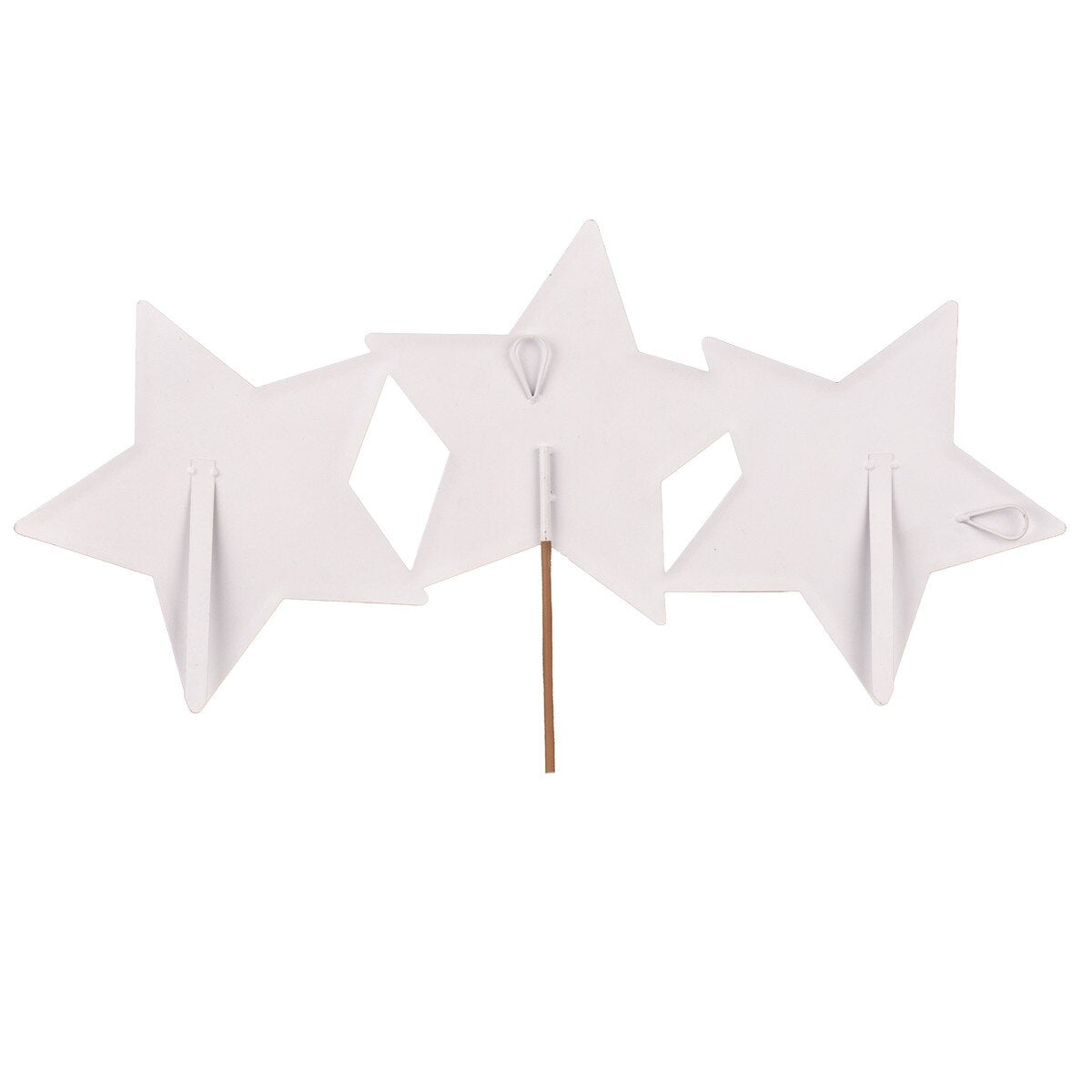 3 Stars & Stripes Garden Stake
